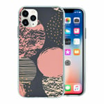 For Apple Iphone 11 Pro Silicone Case Geometric Dots Pattern - S4133