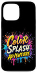 Coque pour iPhone 13 Pro Max Aventure Color Splash Color Splash