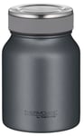 THERMOcafé by THERMOS TC Food Jar - Récipient isotherme à double paroi en acier inoxydable - Gris graphite mat - 0,50 l - Passe au lave-vaisselle - Pour le bureau et les déplacements