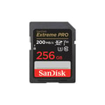 Sandisk SD Extreme Pro 256 GB 200MB/s UHS-I C10 V30 U3 UHS-I C10 V30