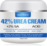 Urea 42% Foot Cream, Cracked Heel Repair Cream for Feet and Hand, Callus Remover