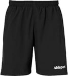 uhlsport Essential Woven Shorts de Football avec Poches pour Homme, Homme, 100524701, Noir, 140