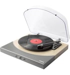 Ion PREMIERLPWOOD - Platine Vinyle Premier LP Bluetooth/AUX/HP - Bois