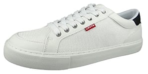 Levi's Homme Woodward Refresh Basket, Regular White, 44 EU