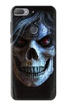 Evil Death Skull Pentagram Case Cover For HTC Desire 12+, HTC Desire 12 Plus