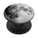 Moon Pop Socket pour téléphone PopSockets Space Super Moon PopSockets PopGrip Adhésif