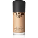 MAC Cosmetics Mini Studio Fix Fluid SPF 15 24HR Matte Foundation + Oil Control Matterende foundation SPF 15 Skygge NW20 15 ml