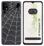 Housse En Silicone Transparent Pour TCL 40 NXTPAPER 5G Design Araignée Dessins