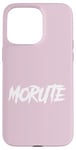 Coque pour iPhone 15 Pro Max Morute Aesthetic Poupée effrayante + Mignon Horreur Goth Dents