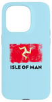 Coque pour iPhone 15 Pro Isle Of Man Flag