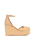 POPA Femme Wedge Ambolo Suede Sable Basket, 40 EU