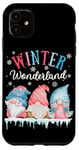 iPhone 11 Walking In A Winter Wonderland Christmas Cute Gnome Matching Case