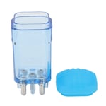 (Transparent Blue)8ml Handheld Scalp Applicator Comb Transparent Empty Roller