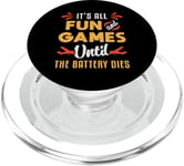 It's Fun And Games RC Model Airplane Pilot Vintage RC Plane PopSockets PopGrip for MagSafe