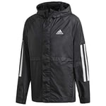 adidas Bsc 3S Wind Jkt Sport Jacket - Black, X-Small