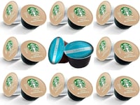 Dolce Gusto Starbucks Compatible Latte Macchiato 96 Capsules, 48 Drinks + 10 x E.U. Xtores Compatible Milk Pods
