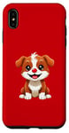 iPhone XS Max Red Dog Nose Funny Day 2024 Red Dog Nose Cute Dog for Kids Case