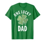 One Lucky Dad Shirt Funny Saint Patricks Day Gift T-Shirt