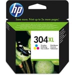 HP 304XL Cartouche d encre trois couleurs authentique N9K07AE pour HP DeskJet 2620 2630 37