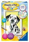 Ravensburger – Numéro d’Art format 8x12cm – Dalmatien – Loisir créatif – Kit de peinture par numéros – Activité détente et créative – Dès 7 ans – 23923 – Version française