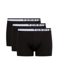 Tommy Hilfiger Men Boxer Short Trunks Underwear Pack of 3, Black (PVH Black/PVH Black/PVH Black), M