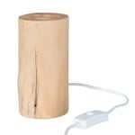 Pied de Lampe en Bois "Silas" 16cm Naturel