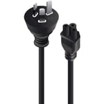 2m ALOGIC IEC C5 Clover Leaf Power Cable