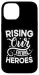 Coque pour iPhone 14 Citation motivante inspiration, dicton positif, message de vie