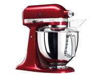 Robot pâtissier KitchenAid Artisan 5KSM175PSECA rouge pomme d'amour