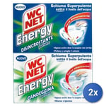 2x Wc Net Energy Salle de Bain Poudre Avec Javel ( Parfum Mixte )