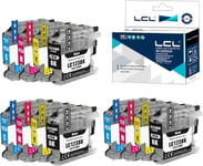 Cartouche d'encre Compatible LC121 LC123 LC123BK LC123C LC123M LC123Y (3Noir 3Cyan 3Magenta 3Jaune) Remplacement pour Brother MFC-J4410DW J4510DW J4610DW J4710DW J470DW J6920DW J870DW J245 J650DW