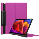 Lenovo Yoga 13 PU-nahkainen flip-kotelo, jossa on jalusta - Violetti