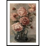 Poster Gallerix Rosen In Vase By Elise Nees Von Esenbeck