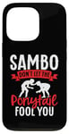 iPhone 13 Pro Sambo Girl Female Wrestler Training Sambo Wrestling Case