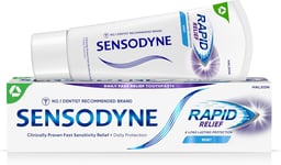 Sensodyne Sensitive Toothpaste Rapid Relief mint 75ml