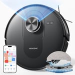 Proscenic Q8 Robot Vacuum Cleaner with Mop 5000Pa,Lidar Navigation Robotic Vacuum,Multi-floor Mapping,Carpet Auto-boost,No-go Zone,Time Scheduled,Siri/Alexa/APP 200 Min Robot Hoover for Floor Pet Hair