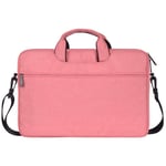 ZYDP Laptop Messenger Shoulder Bag for MacBook Pro Air, Notebook Computer (Color : Beautiful powder, Size : 13.3 inches)