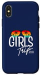 Coque pour iPhone X/XS Girls Trip 2025 Vacances de voyage pour femmes