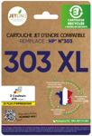 Cartouche Jet D'encre - 303 Xl - 3 Couleurs Jetline - La Cartouche De Jet D'encre