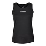 Fusion C3 Singlet Women Svart M - Fri frakt