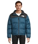 THE NORTH FACE Men's 1996 Retro Nuptse Down Jacket, Midnight Petrol/Tnf Bla, XXL