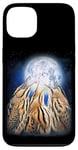 Coque pour iPhone 13 3 butors hurlant à la lune, drôle d'ornithologue