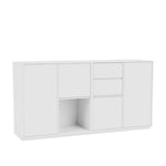 Montana - Couple Sideboard, Plinth H3 cm - New White - Sideboards og skjenker - designer_peter_j_lassen - Hvit - MDF