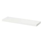 Tablette murale avec fixation invisible GoodHome Cusko blanc 80 cm