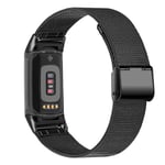 INF Fitbit Charge 5 armband rostfritt stål Svart