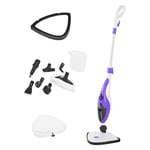 10 in 1 1500W Neo® Hot Steam Mop Cleaner Floor Carpet Window Washer Hand Steamer (Purple)