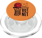 ballon de basketball au panier cadeau marrant pour les fans PopSockets PopGrip pour MagSafe