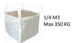 Big bag sac 1/4 m3 max 350 kg 60x60x70cm idéal transport gravat sable gravier BA