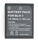 DBI1009A 2-Power Digital Camera Battery 7.4V 1900mAh - Olympus BLH-1 (8270BL)