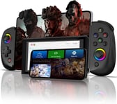 Contrôleur Pour Iphone/Pad/Android/Tablette, Contrôleur D8 Pour Switch/Ps/Pc Hall Effets Joysticks Jouer Cod, Contrôleur Android, Cloud Gaming/Remote Play,Émulateurs